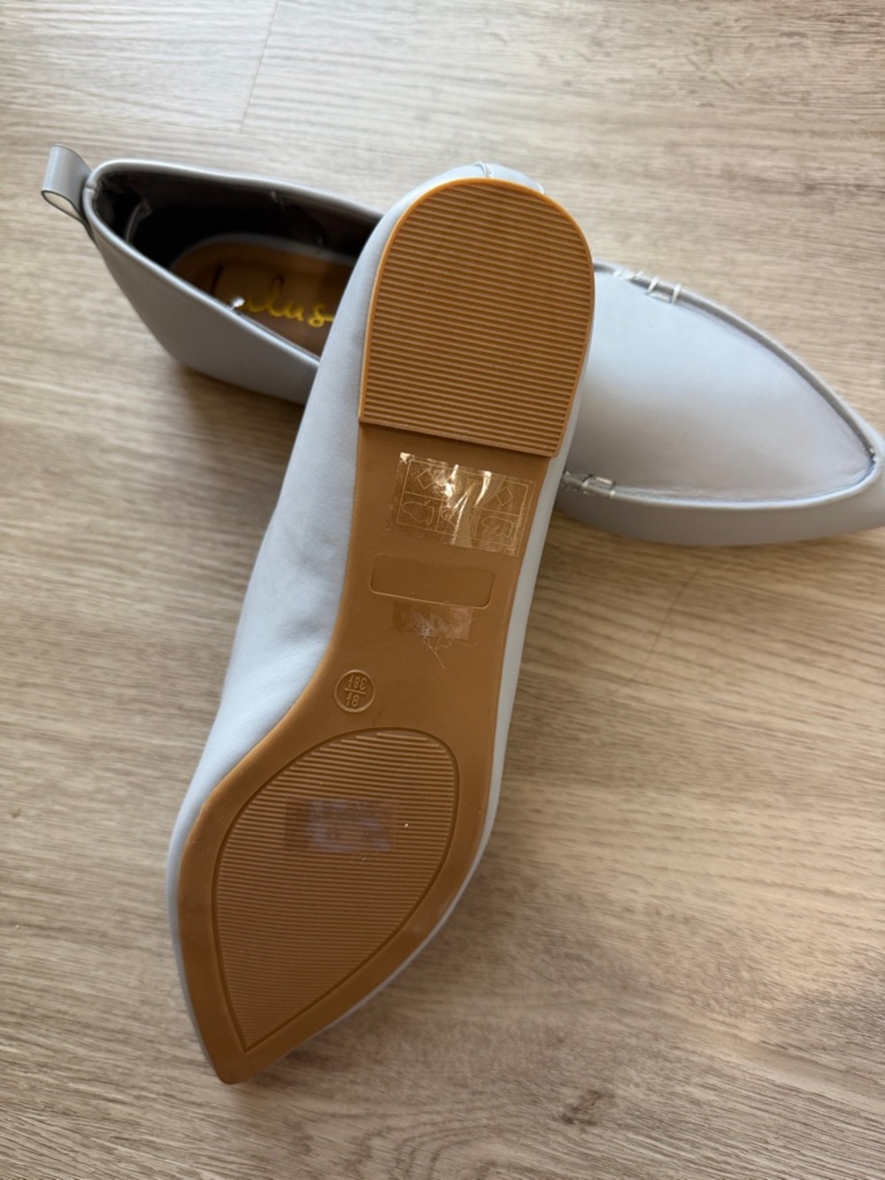 BRAND NEW! Emmy Dusty Blue Pointed Loafers - Size 8.5 - Picture 4 of 7